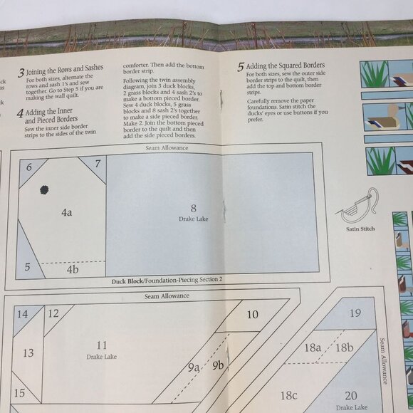 Quiltmaker Magazine September October 1997 No 57 Quilt Patterns Designs Cats Bat - Picture 7 of 12